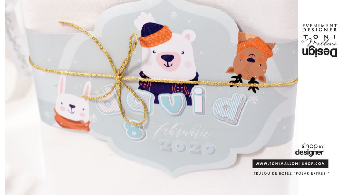 Trusou botez  cu ursul polar Fram si animale de la polul Nord, Polar Expres 15